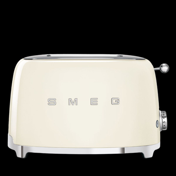 Тостер для хлеба на 2 ломтика SMEG TSF01CREU кремовый мощность 950 Вт ...