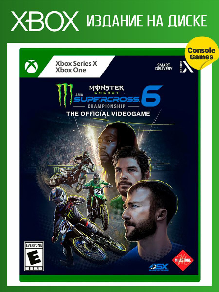 Игра XBOX ONE/SERIES Monster Energy Supercross 6 (английская версия ...