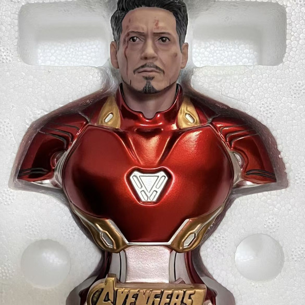 Бюст Железного человека, Iron Man Tony Stark Статуя купить на OZON по ...