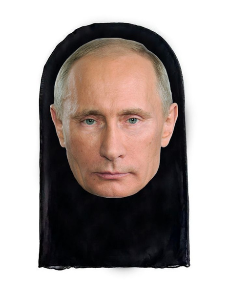 Маска Владимир Путин, реалистичный 3D принт купить c доставкой на OZON ...