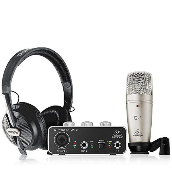 Behringer Студийный комплект для звукозаписи для подкастов Набор для ...