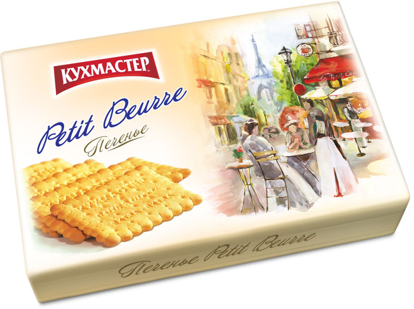 Печенье Кухмастер "Petit Beurre" 420г. 1шт купить на OZON по низкой ...
