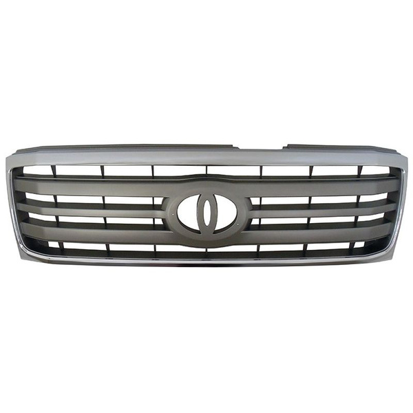 Решетка радиатора Toyota Land Cruiser (J100) 05-07 (Хром)