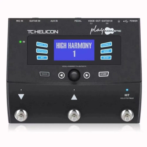 Характеристики TC HELICON Play acoustic Процессор эффектов гитары ...