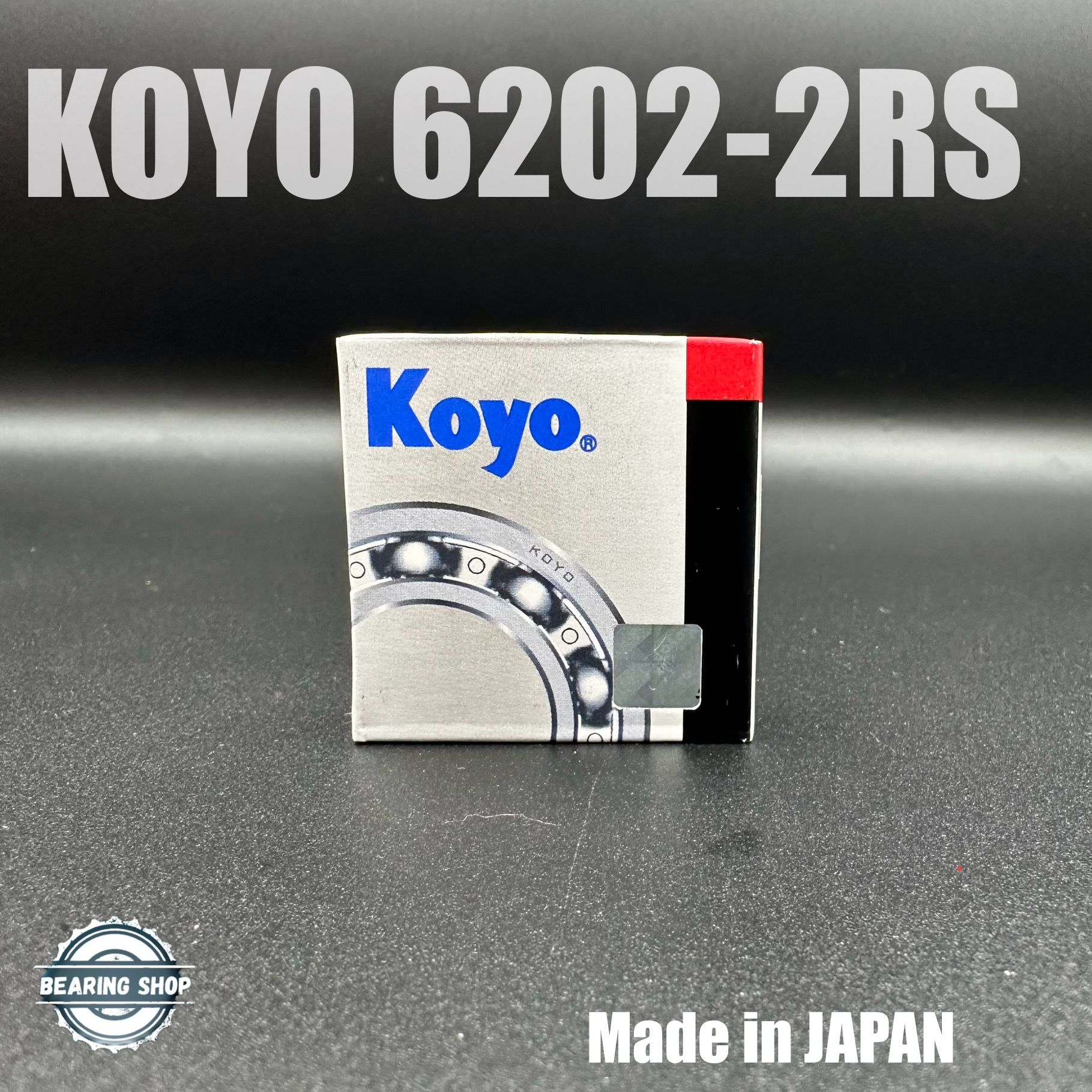 Подшипник KOYO 6202-2RS (180202) 15*35*11 Made in JAPAN