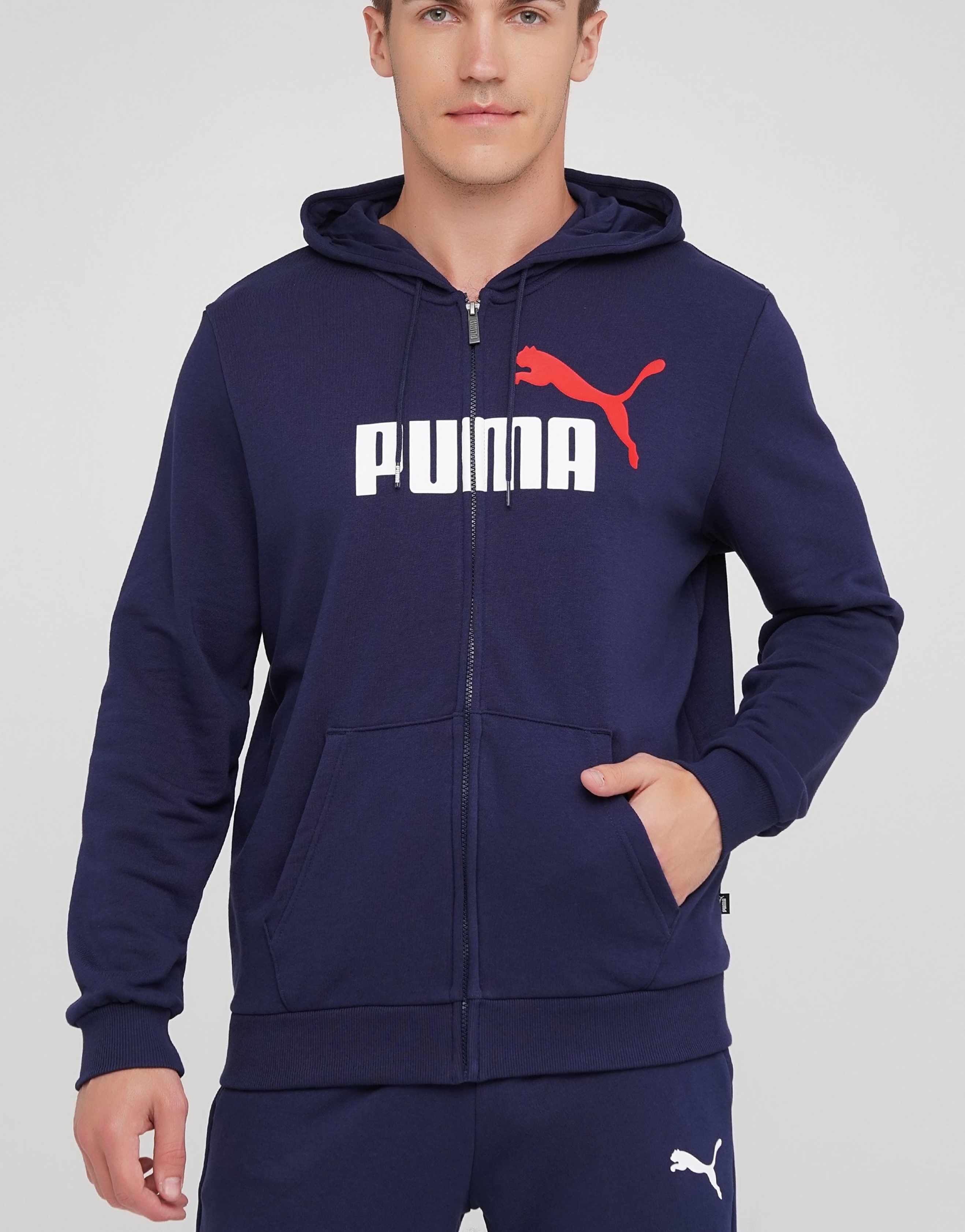 Ess 2. Мужская толстовка Puma ESS FZ Hoody tr m. Детская толстовка ESS+ Hoody g.