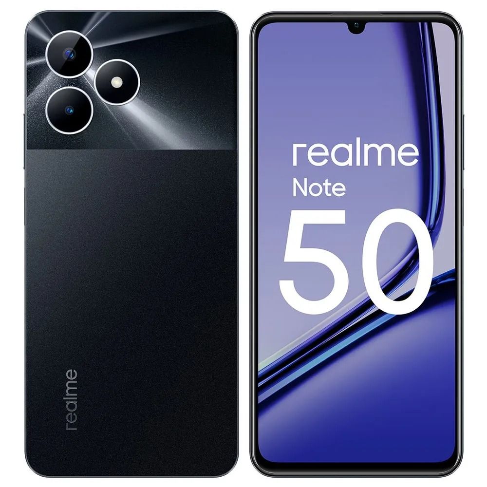 realmeСмартфонNote503/64ГБ,черный