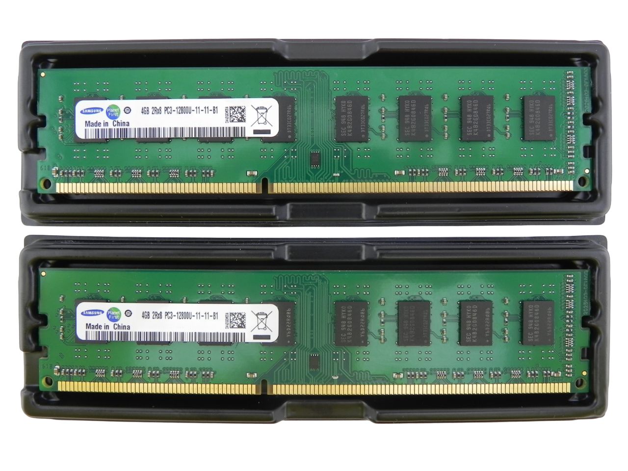 Модуль оперативной памяти Samsung для ПК DDR3 8GB (2x4Gb) 1600 DIMM  PC3-12800U - 2 шт 2x4 ГБ (для компьютера) - купить по выгодной цене в  интернет-магазине OZON (547880255)