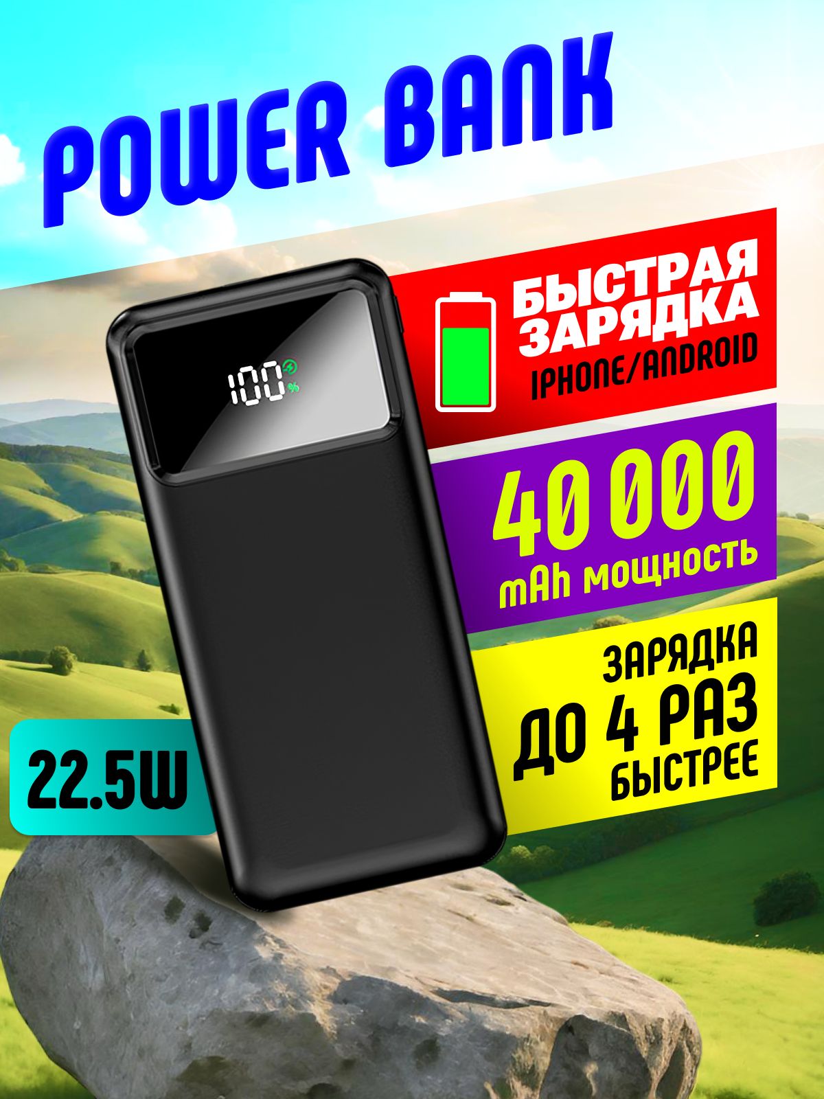 Внешний аккумулятор (Power Bank) Fixet VL10D - купить по выгодным ценам в  интернет-магазине OZON (323511526)