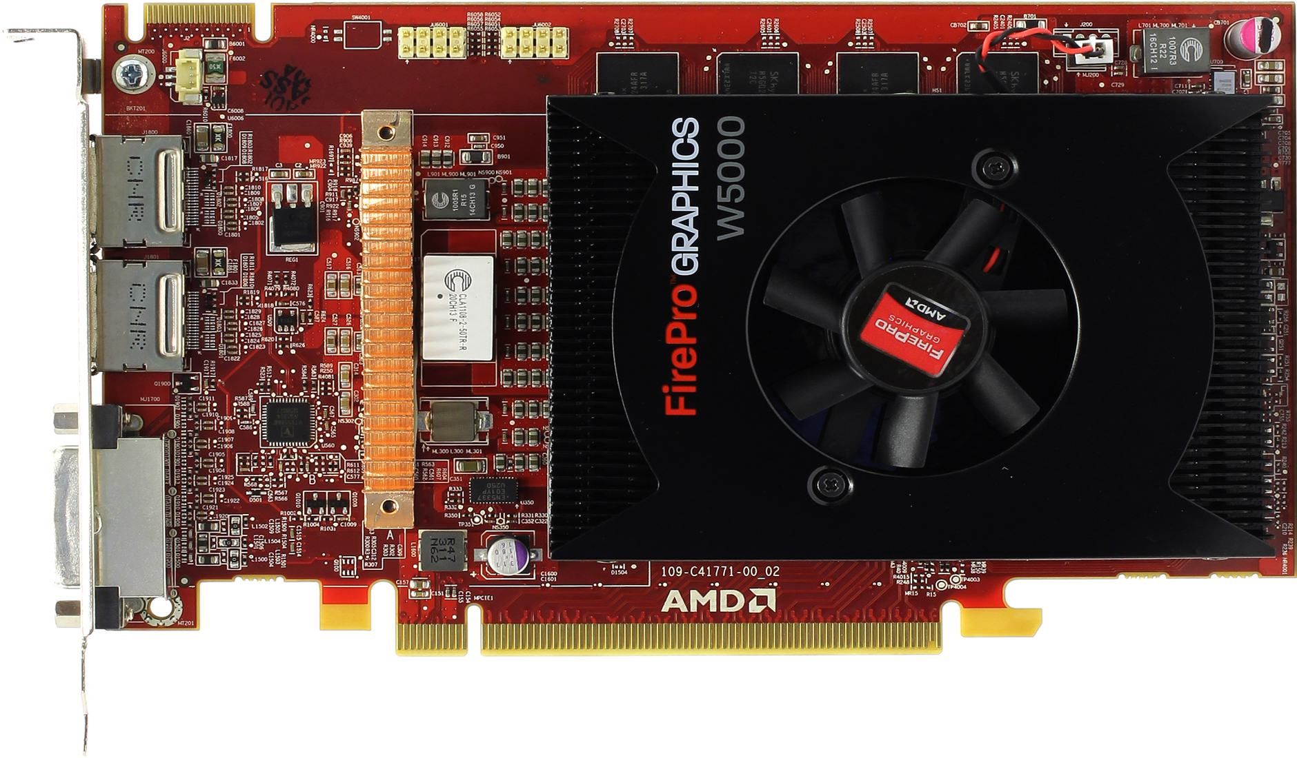 AMDВидеокартаFireProW50001xDVI2xDPGDDR52ГБ(W5000)