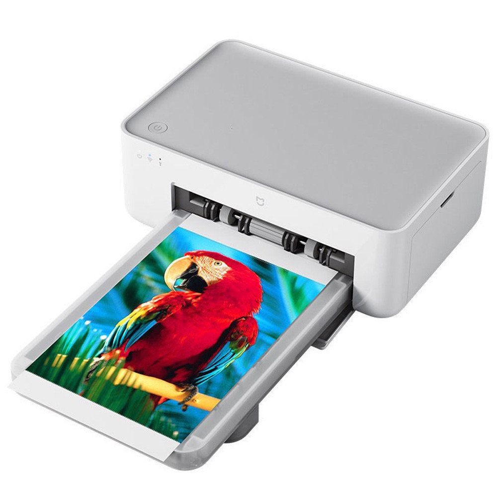 Принтер MI Photo Printer 1S, Цветной печать, купить по низкой цене: отзывы,  фото, характеристики в интернет-магазине OZON (1442461646)