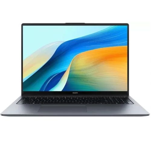 HUAWEI D16 Ноутбук 16", Intel Core i3-1215U, RAM 8 ГБ, SSD 512 ГБ, Windows Home, (53013WXD), серый, Русская раскладка