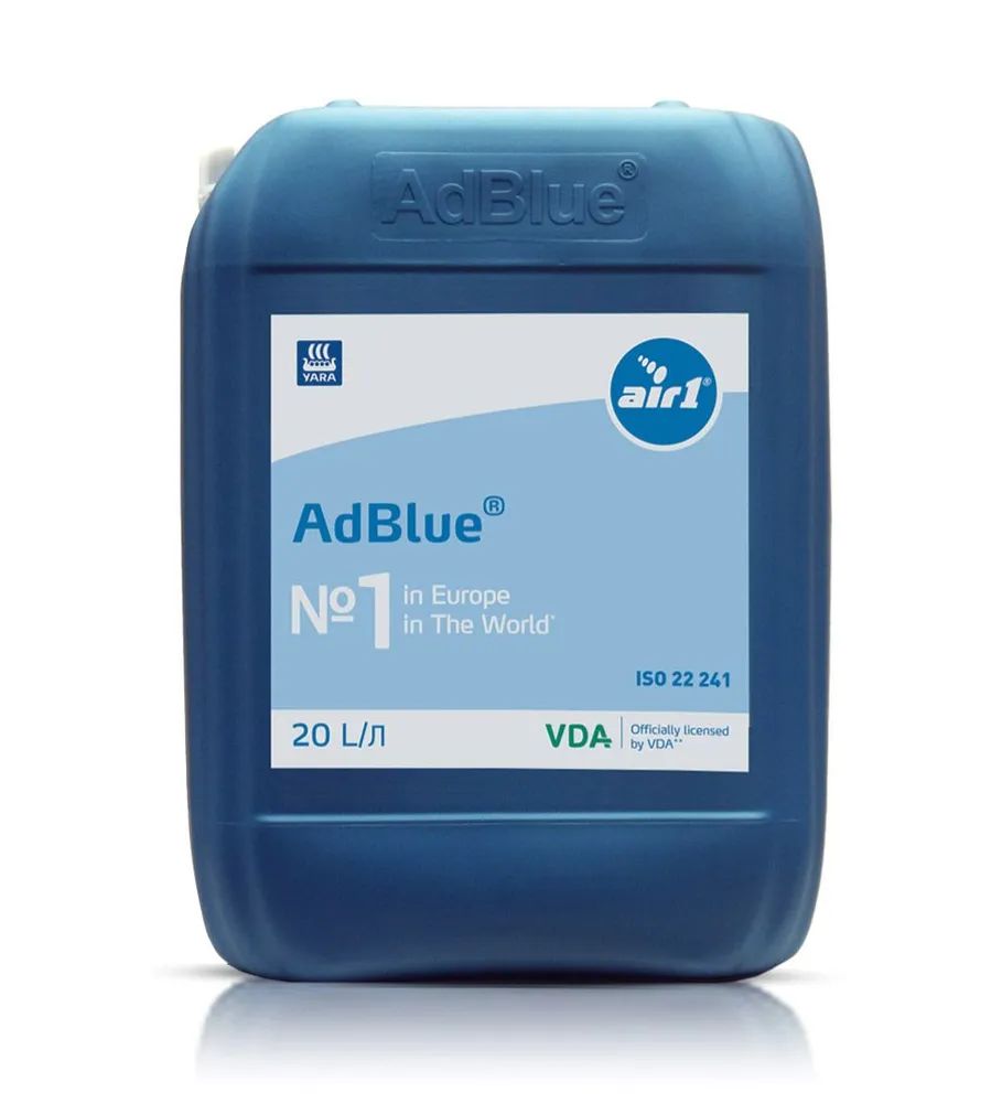 Жидкость AdBlue (водный раствор мочевины) для систем SCR 20 л.