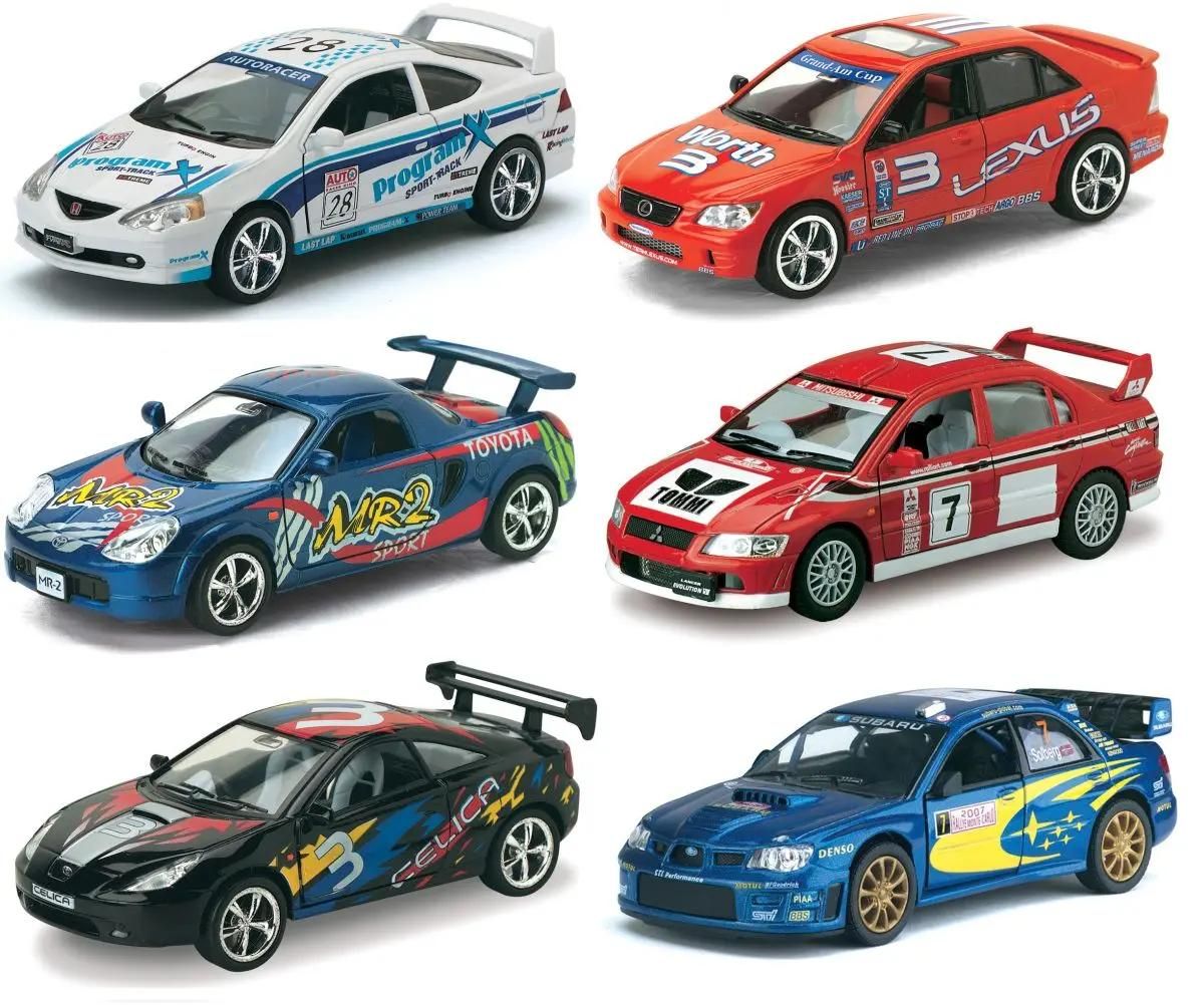 12 In 1 Diecast Model Cars In Carrier Truck 1:36 Sliding Die Cast Casting Racing