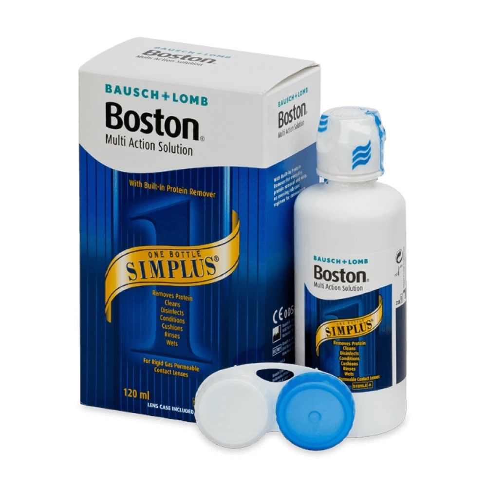 Раствор для жестких линз Bausch + Lomb Boston SimPlus 120 мл