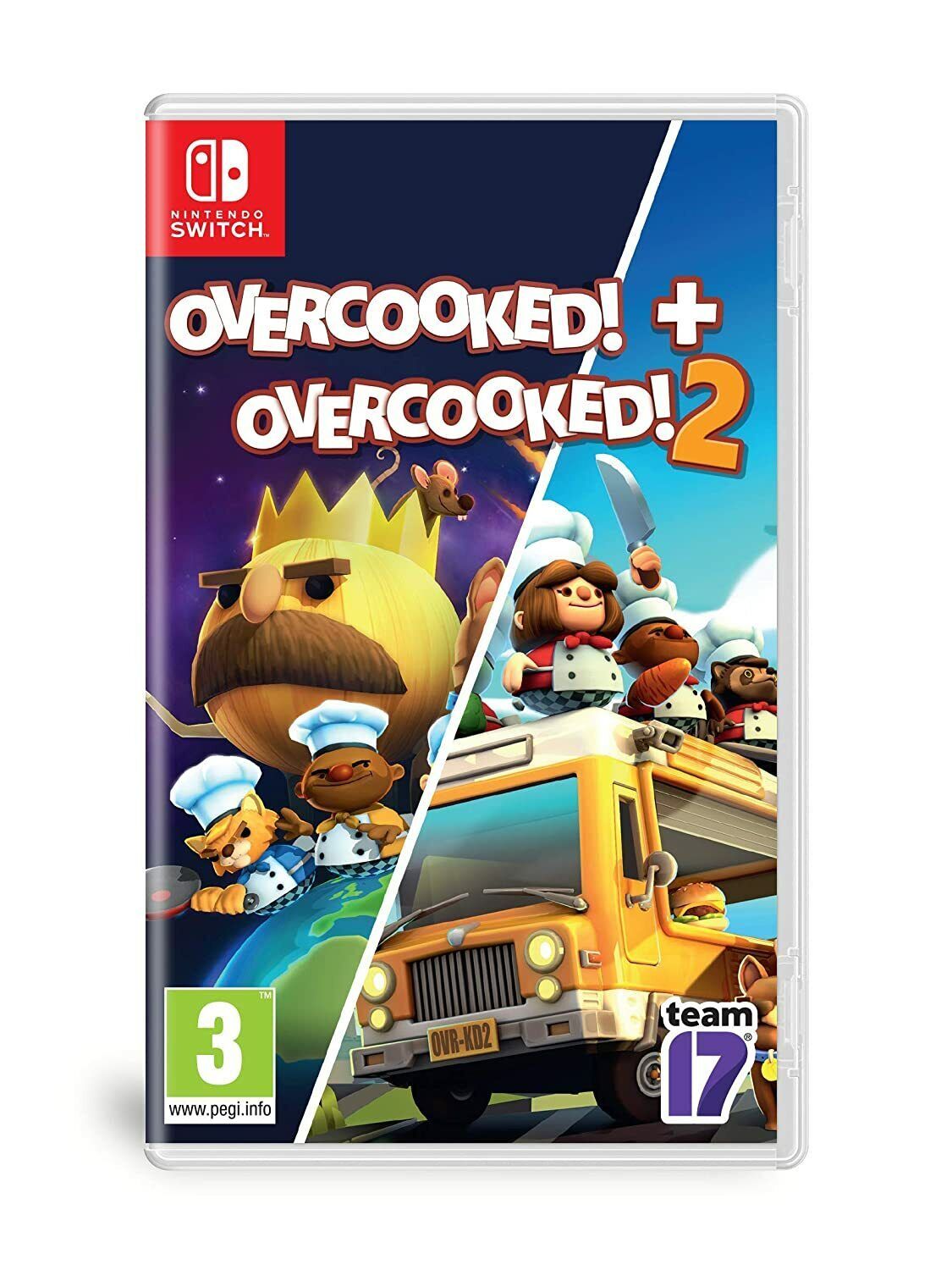 Игра Overcooked! special edition + Overcooked! 2 (Nintendo Switch, Русские субтитры)