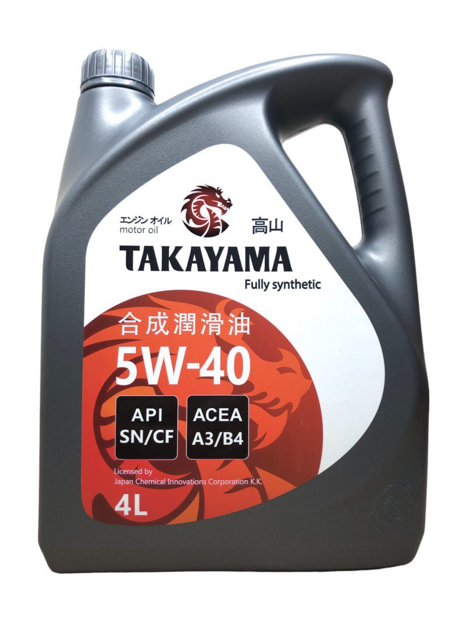 TAKAYAMA ENGINE OIL API SN/CF 5W-40 Масло моторное, Синтетическое, 4 л