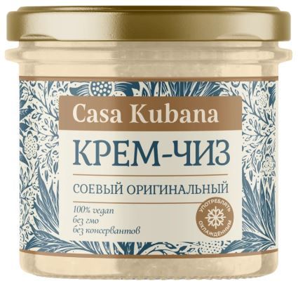 Крем-чиз Casa Kubana Оригинальный соевый, 90г