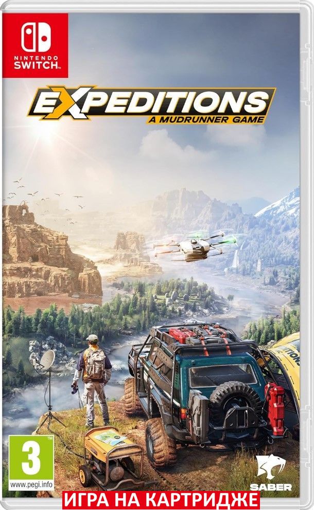 Игра Expeditions The Mudrunner Game (Nintendo Switch, Русская версия)