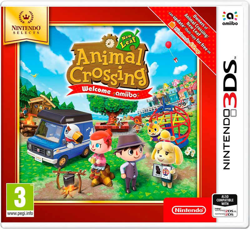 Игра Animal Crossing: New Leaf - Welcome amiibo для Nintendo 3DS