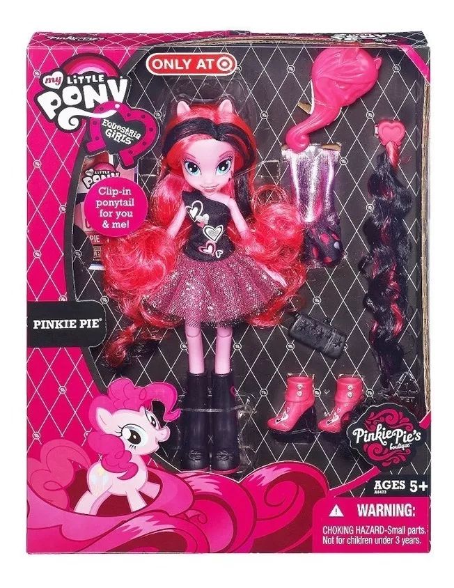 MyLittlePonyМаленькаяпониДеревенскаядевочка,PinkiePie,игровыекуклы,подаркидлядевочек