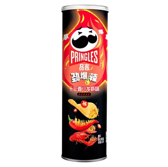 Чипсы Pringles Spicy Crayfish 110гр Снеки из Китая