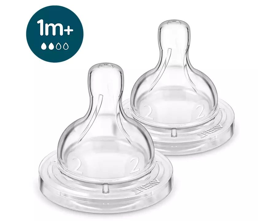 Philips Avent Соска Anti-colic (2 шт., с 1 мес.) SCY762/02