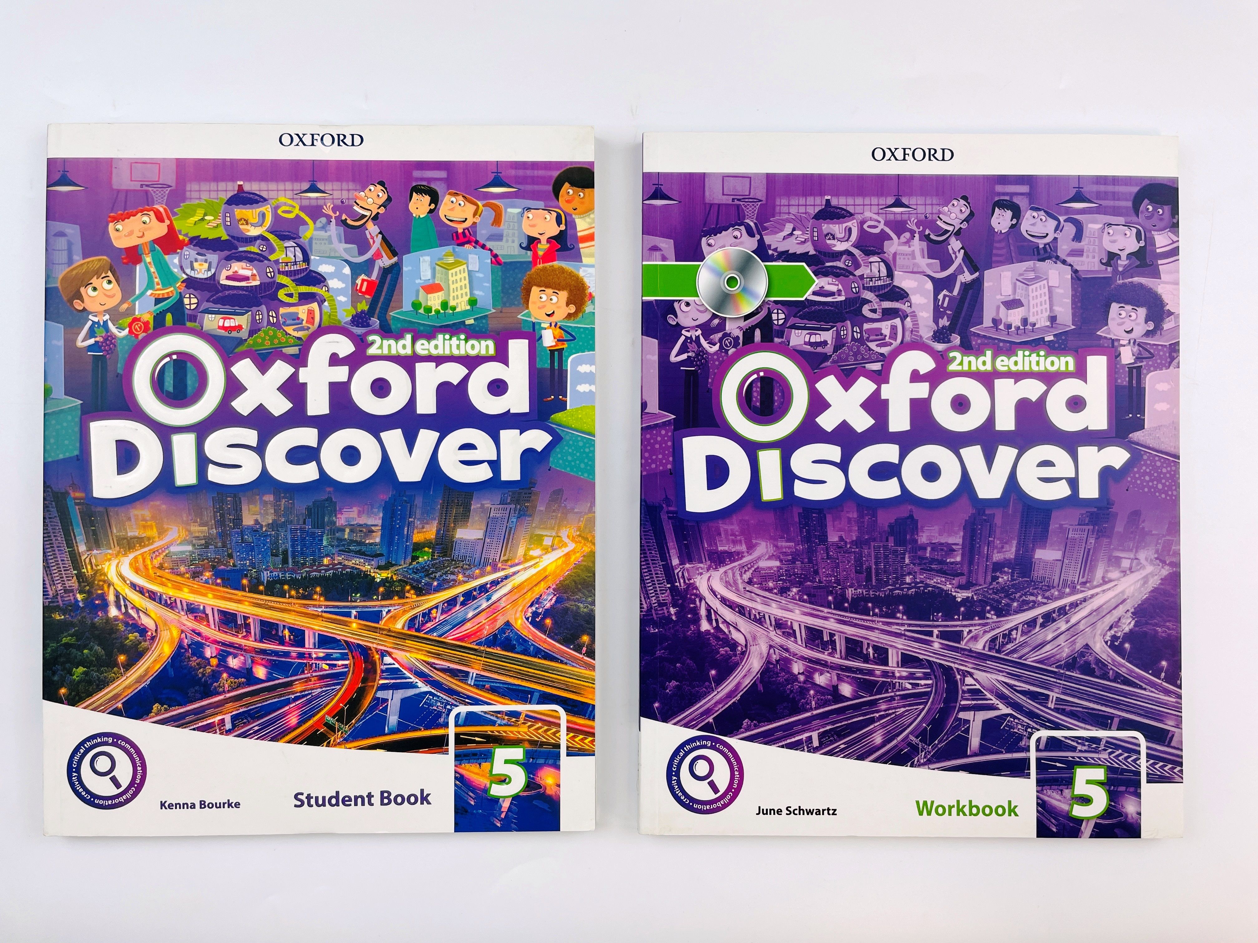 Oxford Discover 5 Student Book + Workbook with DVD (2nd edition) | Vilina Charles