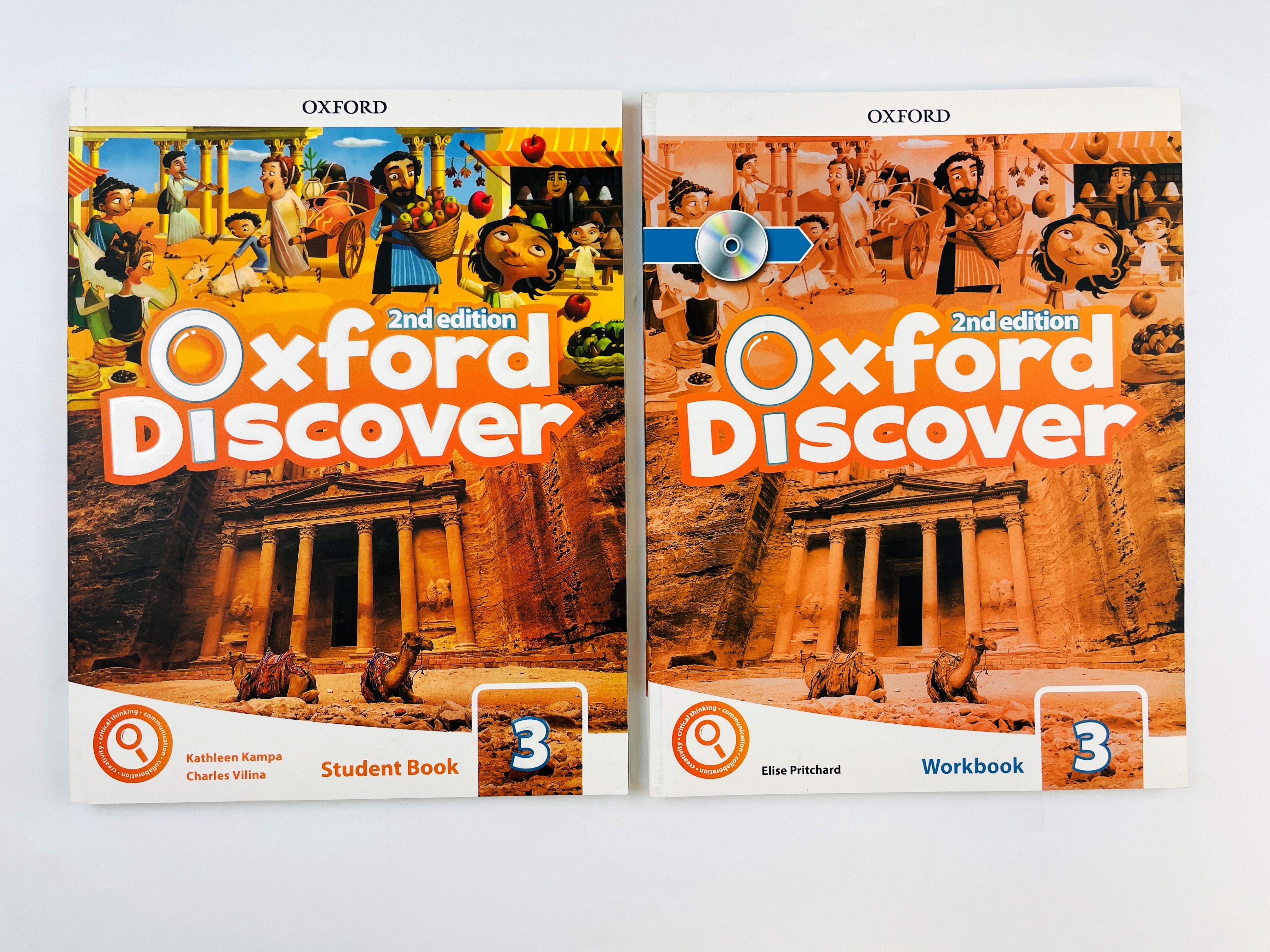 Oxford Discover 3 Student Book + Workbook with DVD (2nd edition) | Vilina  Charles