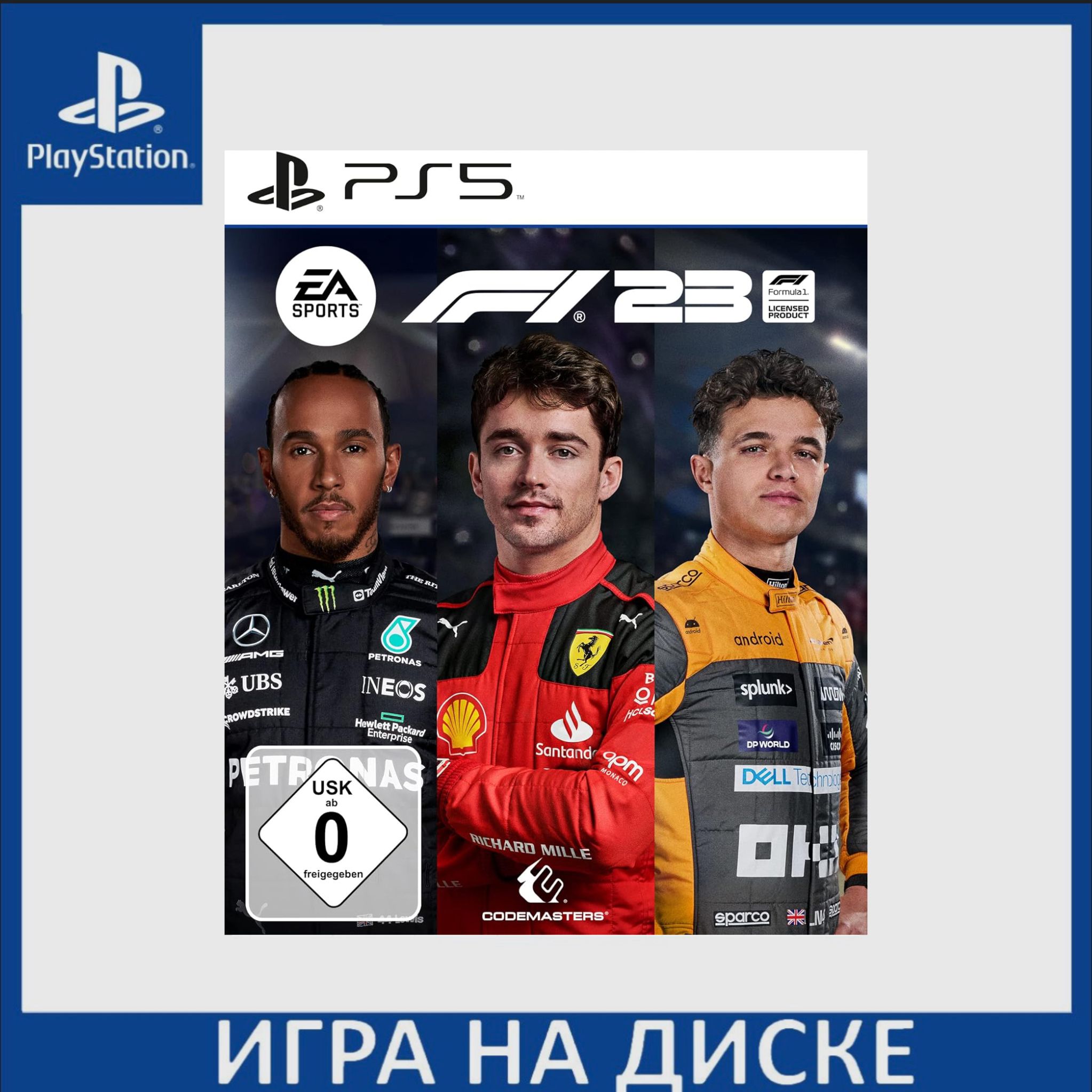 Игра F1 23 (PlayStation 5, Английская версия)