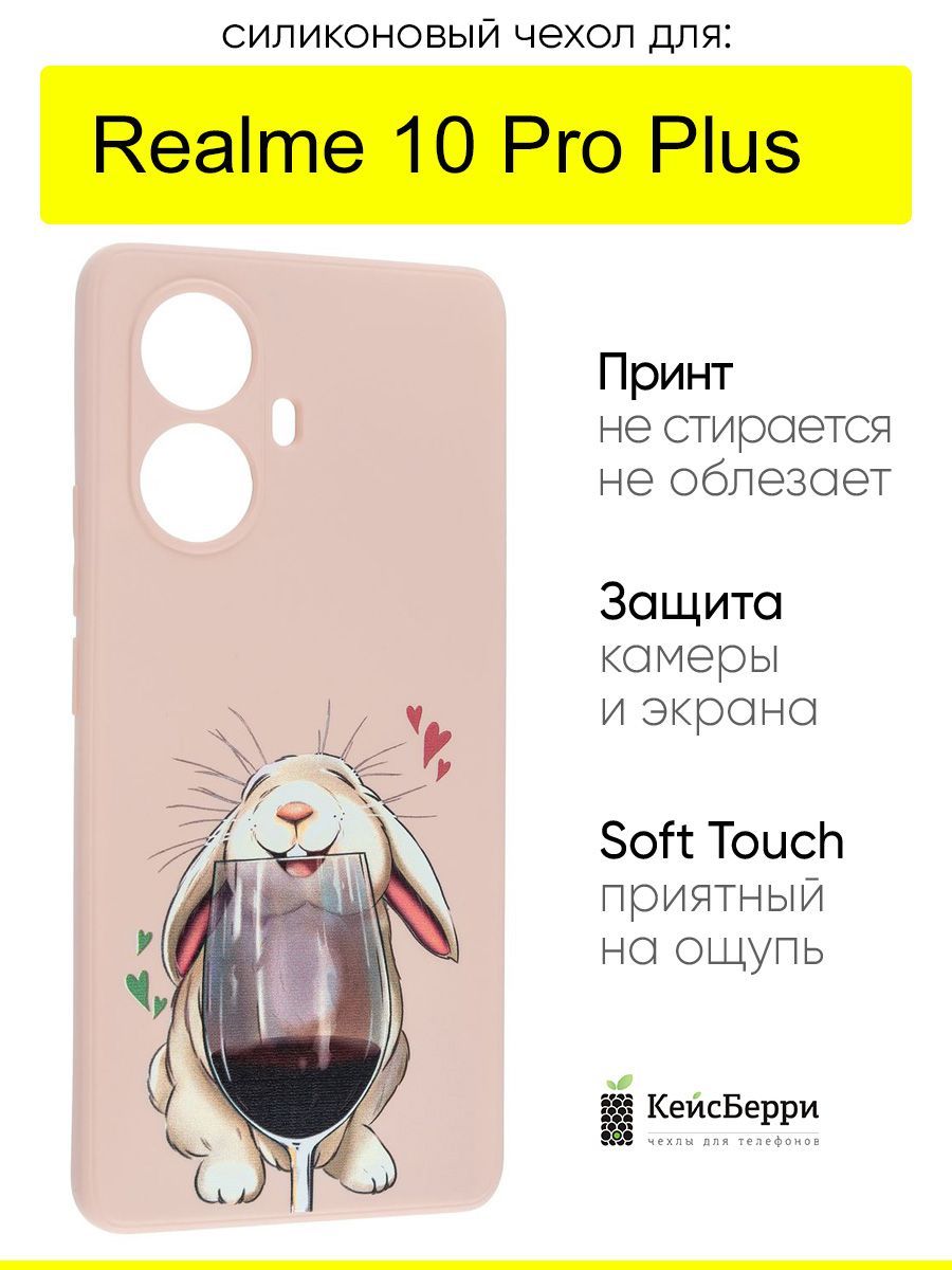 ЧехолдляRealme10ProPlus,серияSoft