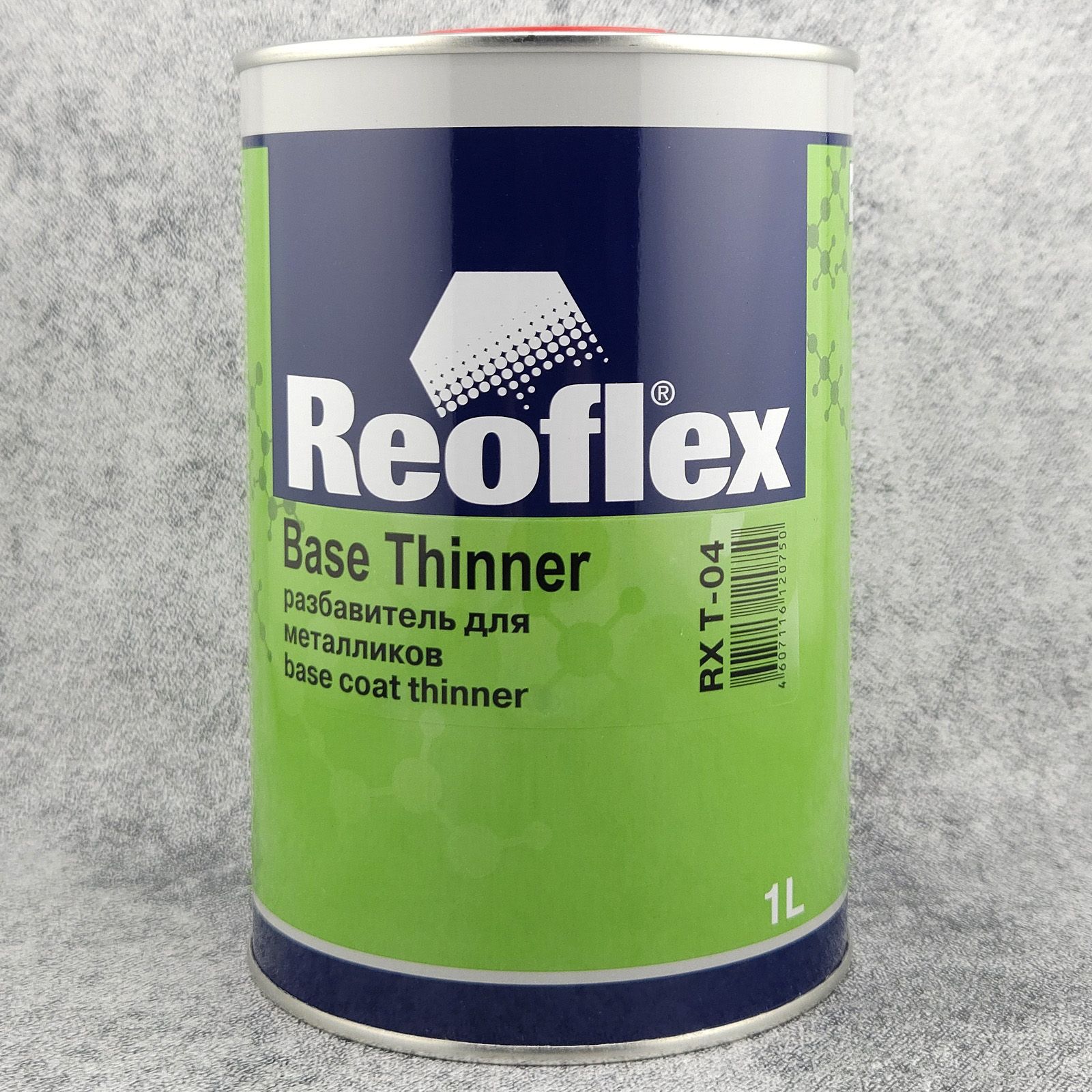 Разбавитель REOFLEX Base Thinner для металликов, банка 1 л., RX T-04