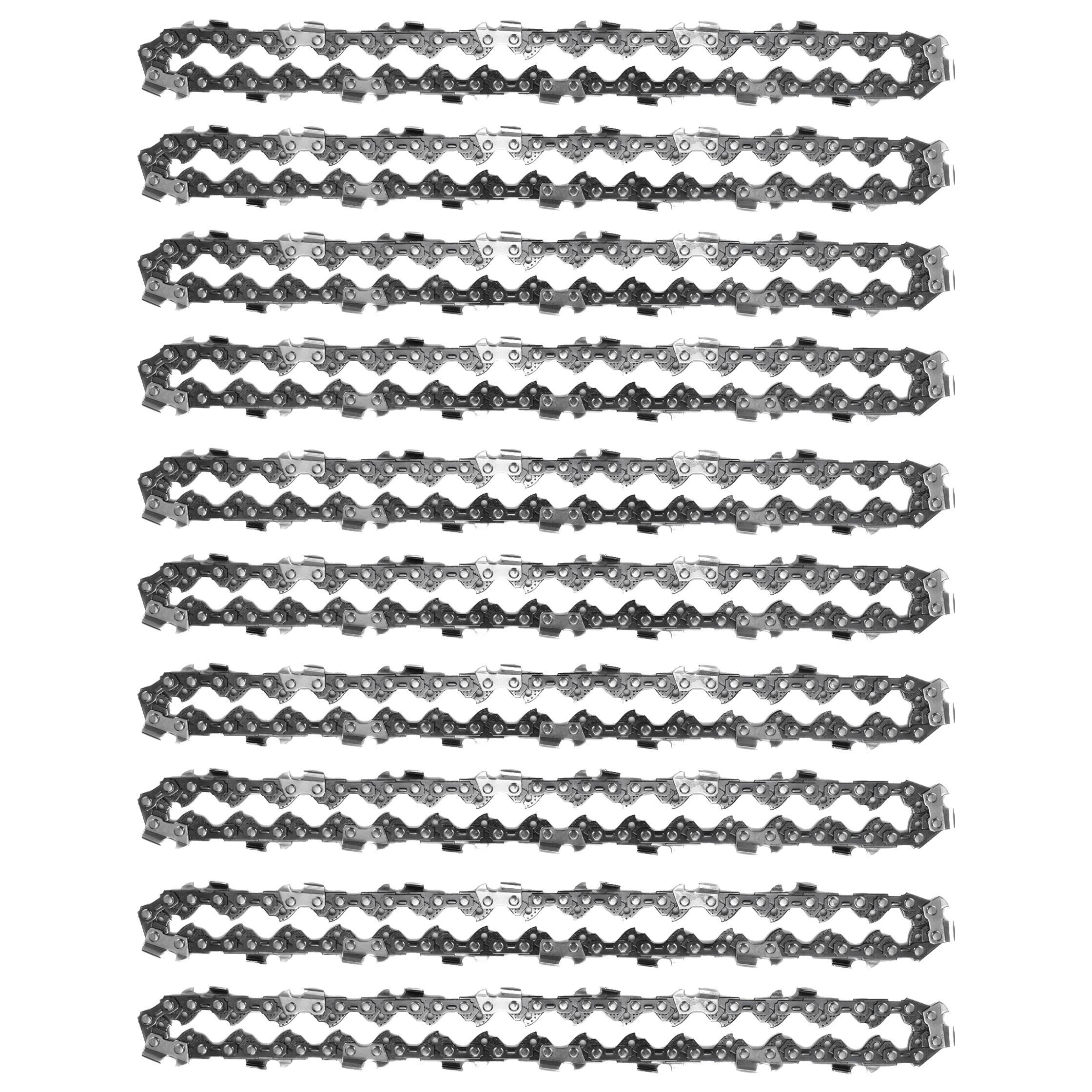 Цепьдляминипилы(10шт.)6дюймов,37звеньев,длинашины150мм