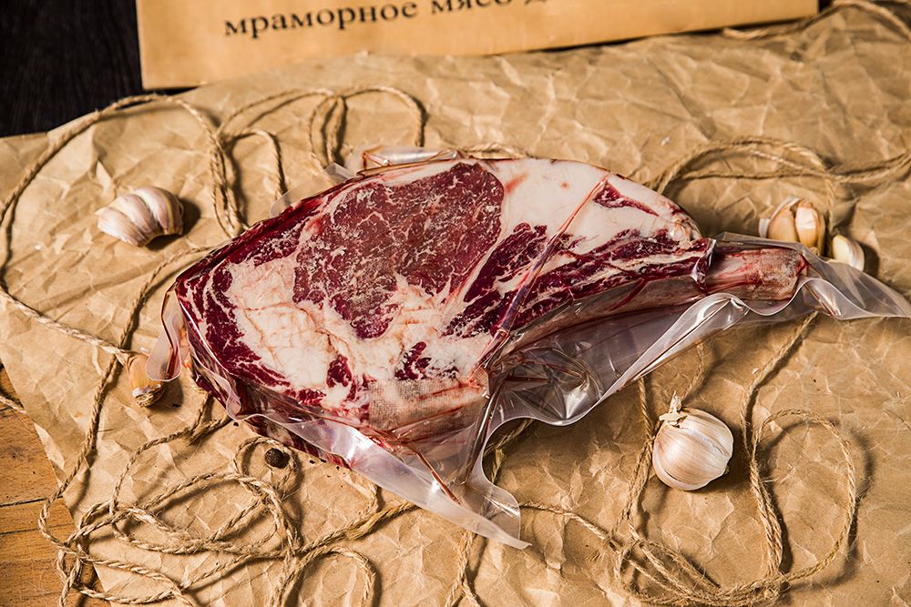 Стейк Рибай н/к (Dry Aged), замороженное Праймбиф / Россия