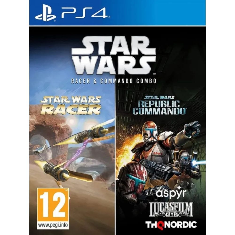 Игра Star Wars Racer and Republic Commando для PS4 (PlayStation 4, Английская версия)