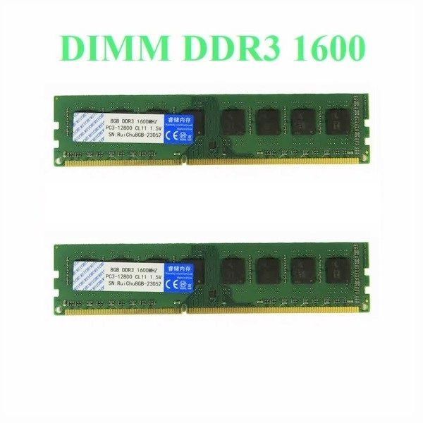 RuichuОперативнаяпамятьDDR38Gb1600MHzAMDDIMMPC3-128001x8ГБ(8G1600AMD)