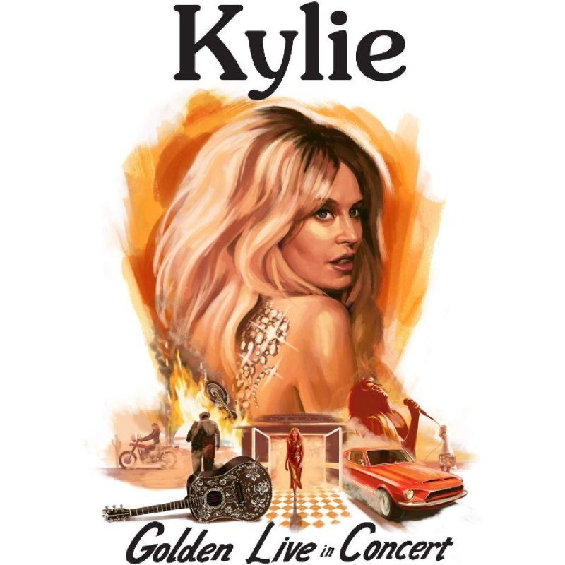 KYLIE MINOGUE - Golden - Live In Concert (2CD+DVD) Компакт диск + Видео диск