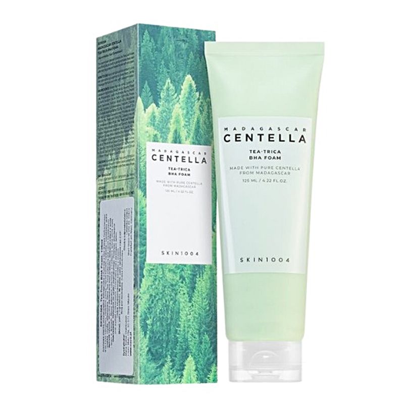 Пенка антибактериальная для умывания SKIN1004 Madagascar Centella Tea-Trica BHA Foam (125мл)