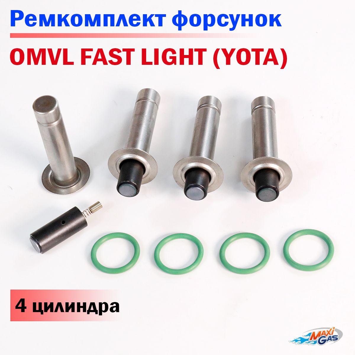 Ремкомплект форсунок OMVL FAST LIGHT (для 4-х форсунок)