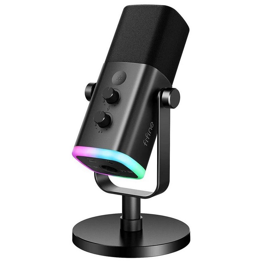 Fifine am8 не работает. Микрофон fifine ampligame a8. микрофон fifine ampligame a8 черный. fifine a6. gaming microphone.