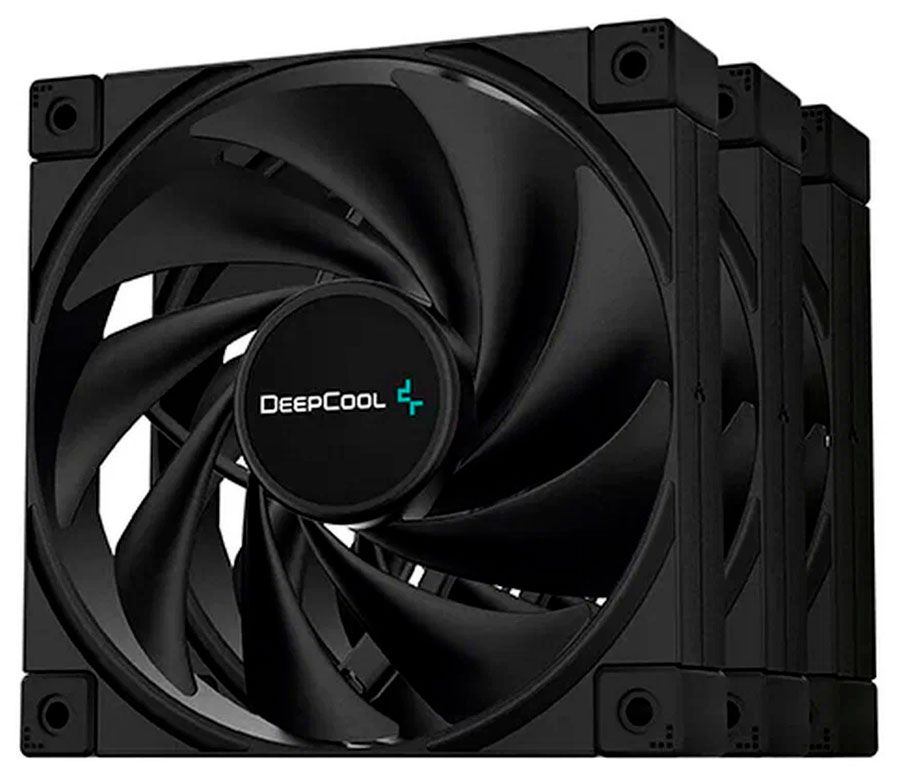 Вентилятор для корпуса DEEPCOOL FK120-3 IN 1 3x120 mm (R-FK120-BKNPF3-G-1)