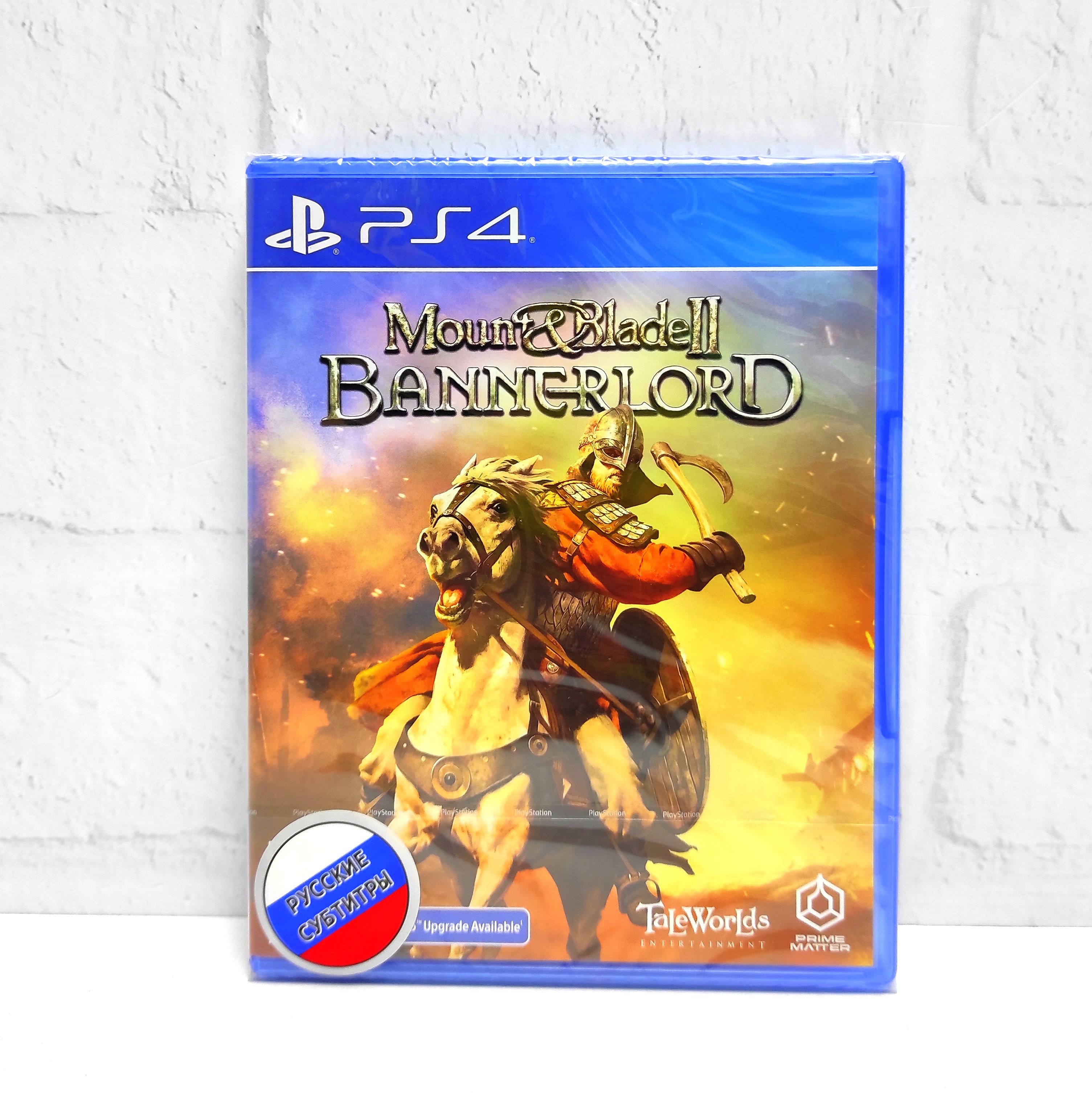 Mount & Blade 2 Bannerlord Русские субтитры Видеоигра на диске PS4 PS5