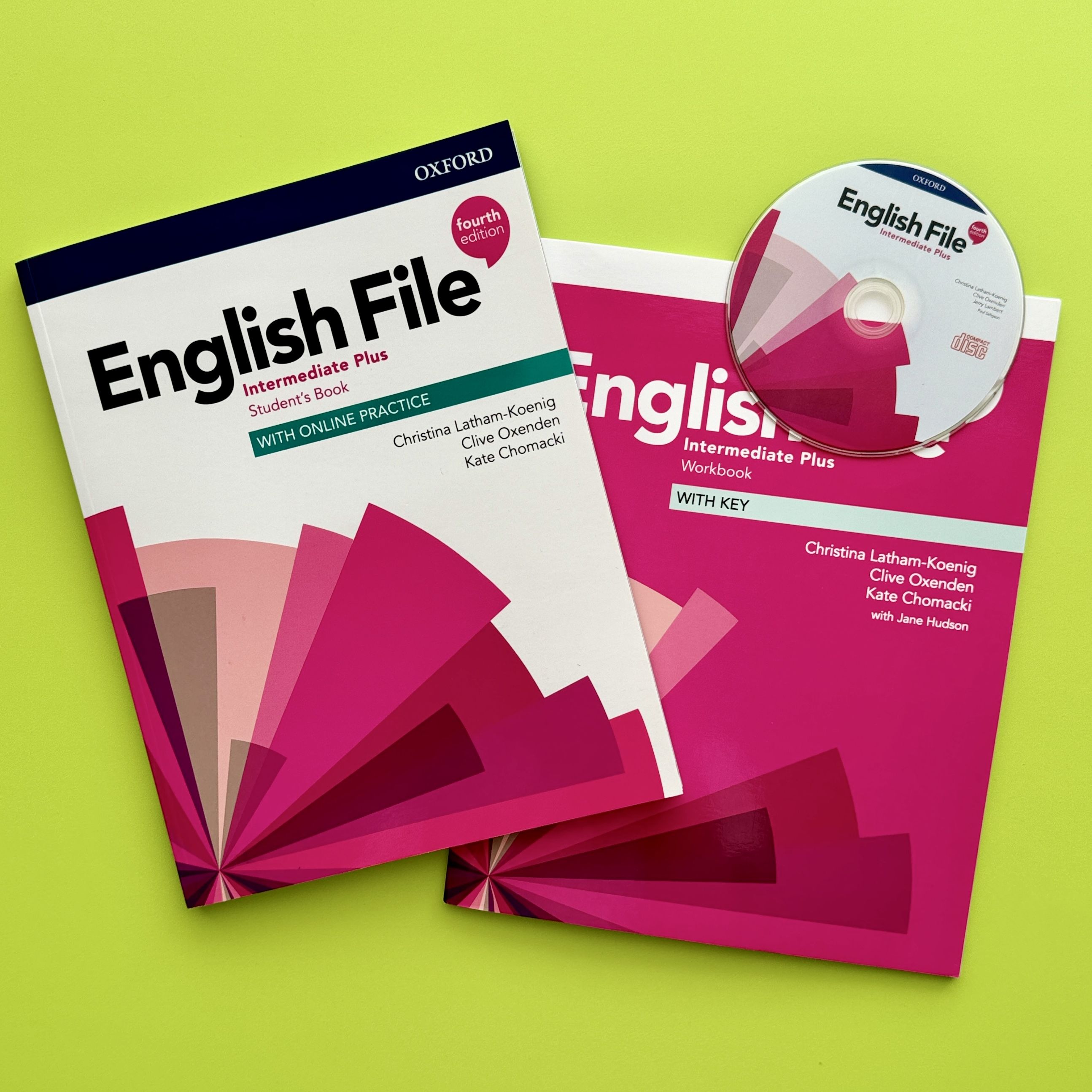 English File (4th edition) Intermediate Plus Учебник+Тетрадь+CD