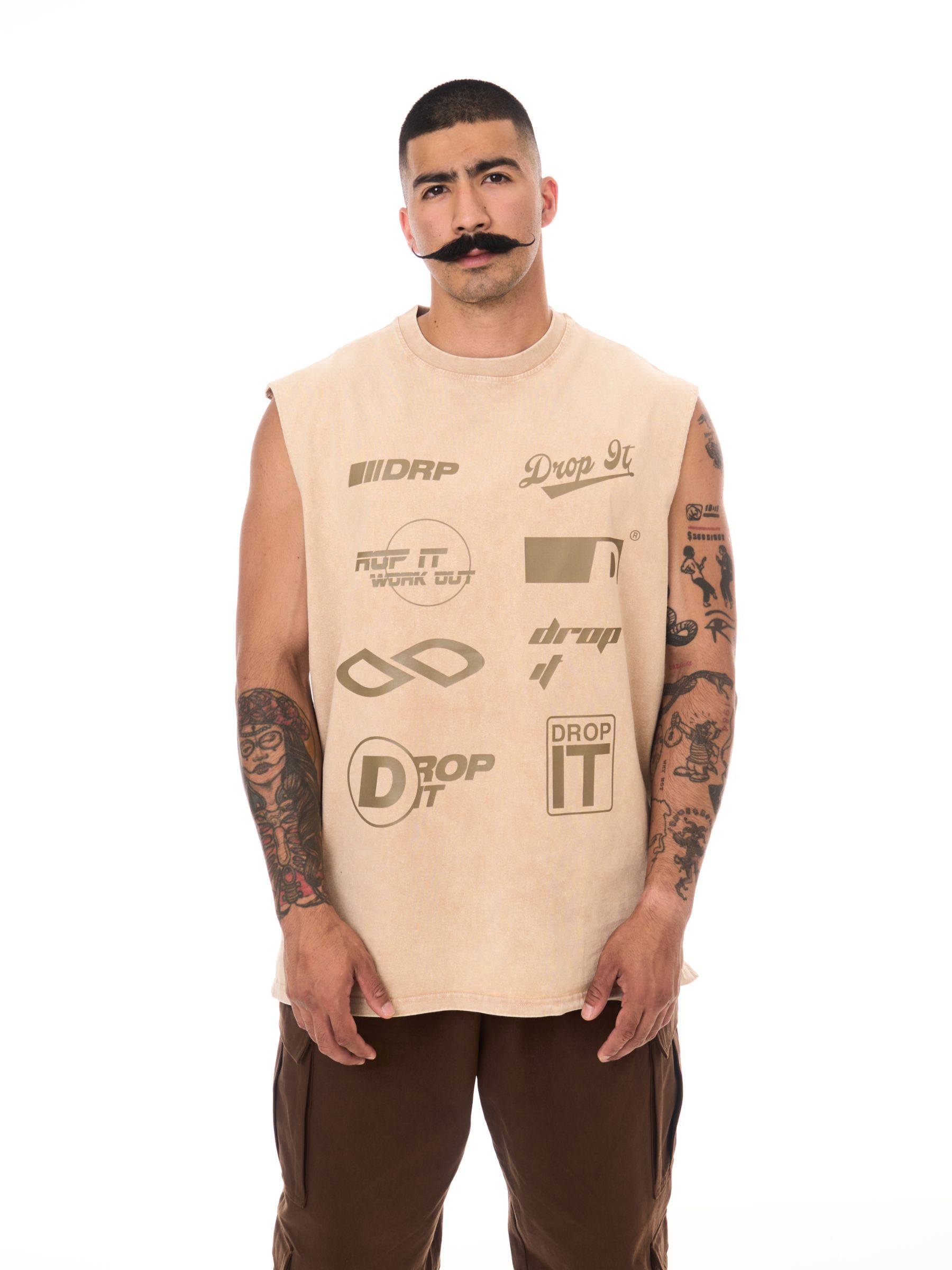 Майка спортивная Drop it Оверсайз