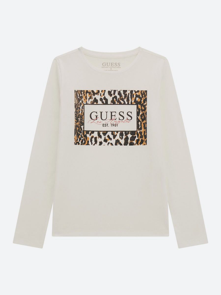 ЛонгсливGUESSLsT-ShirtW/Glitter