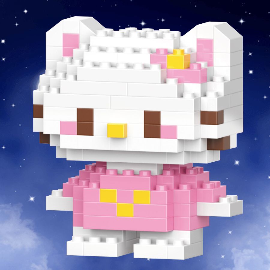 BRICKS Конструктор 3D HELLO KITTY