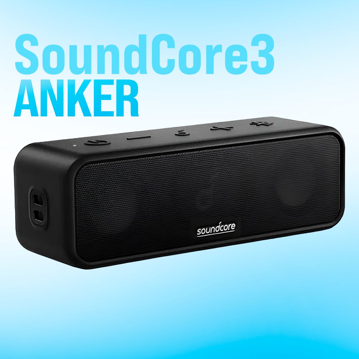 ПортативнаяакустикаAnkerSoundCore3,черный