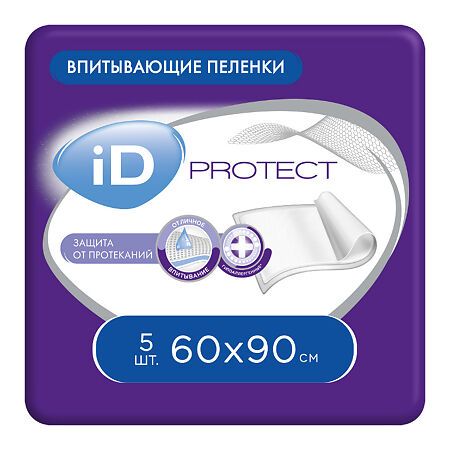 iDПеленкиProtectDisposableunderpads60х90,5шт