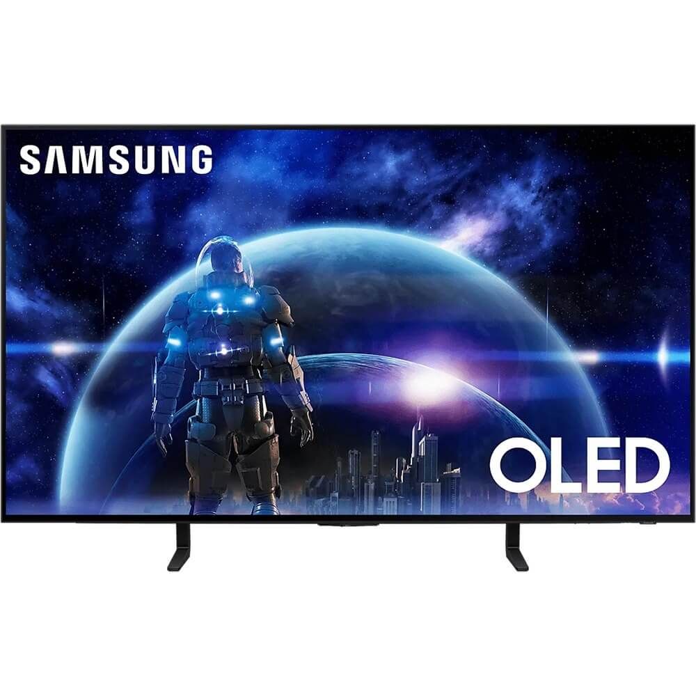 SamsungТелевизорQE48S90DAEXRU(2024)48"4KUHDOLEDSmartTV48"4KUHD,черный