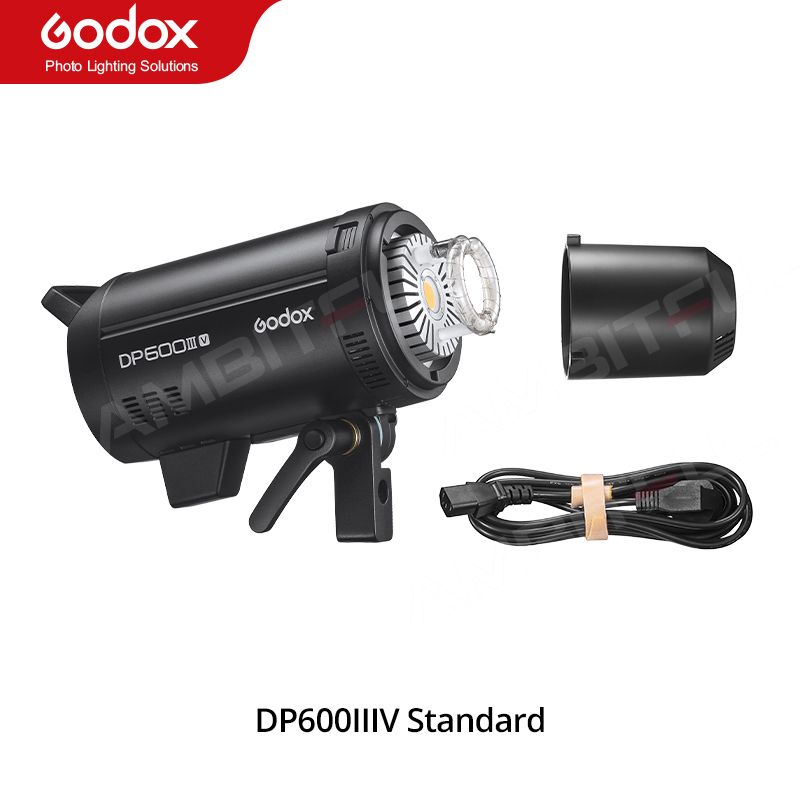 Godox DP600III-V 600Ws Фотовспышка Встроенная беспроводная 2.4G X система